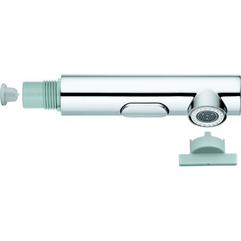 Grohe Spülbrause für Essence, Concetto und Minta Spültischbatterien, Phantom Black, 46926KF0 (1/2)