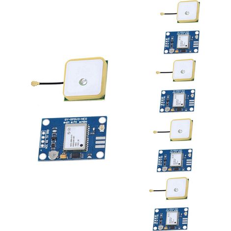 Kompatibel mit 5 GY-GPSV3 NEO-M8N GPS-Modulen und kompatibel mit APM MWC PX4 Pixhawk Flugsteuerung V2.4.5 APM2.56 APM 1.65 -3.6V.