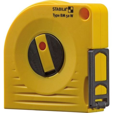 Ruban mesure bande acier 20m x 13mm Stabila (1/4)