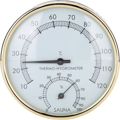 Thermomètre De Salle De Sauna, Hygromètre De Salle De Sauna, Compteur De Température Et D'humidité (1/5)
