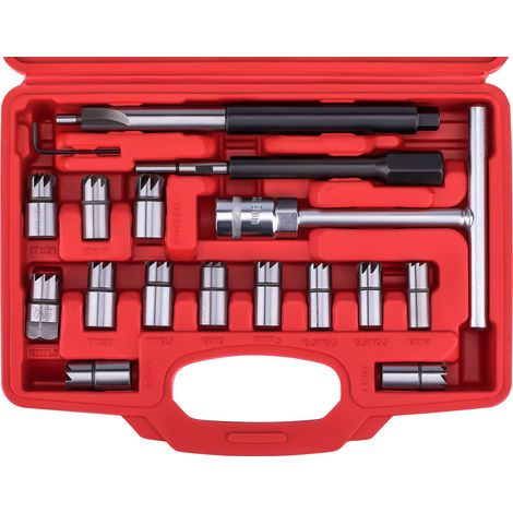 Pinces de nettoyage pour sièges d'injecteur, 17 pièces, KD12504 (1/2)