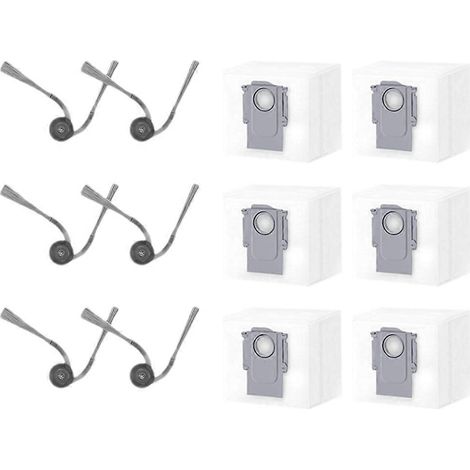 Sacs à poussière pour brosses latérales Roborock Q7 M5 / Q7 L5 / Q7 TF / Q10 S5 / Q10 X5 / Q10 PF / Q10 VF / Q8 / Q8 Max Pro Plus (1/5)