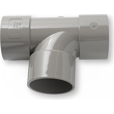 Primaplumb 40mm 92.5° Swept Tees Grey for Plumbing