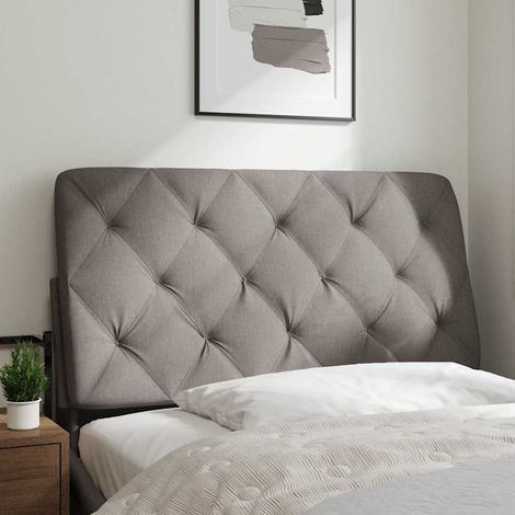 Maison Exclusive - Cuscino Testiera Tortora 100 cm in Tessuto (1/5)