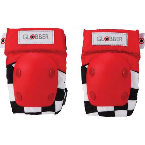 Set Protezioni per Bimbo Rosso Ginocchiere e Gomitiere per Bici e Pattini