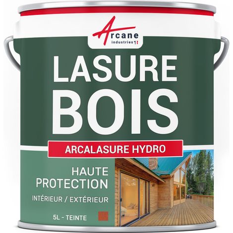 Lasure bois extérieur / intérieur - 5 L Pin d'Amérique - ARCANE INDUSTRIES