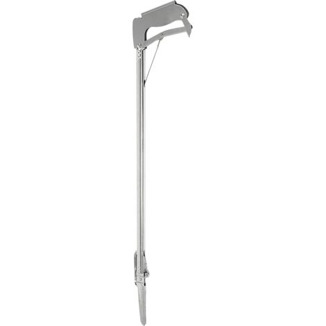Pince à crabes en acier inoxydable 75 cm, portable et multifonctionnelle, pour crabes, fruits de mer et poulpes, pince droite