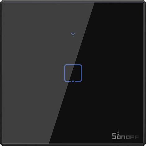 SONOFF WIFI Touch-Schalter T3EU1C,Touch,Drucktaste,Black (1/5)