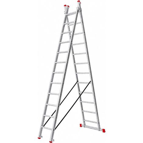 Escalera Transformable Doble TR2 de 12 x 2 Peldaños