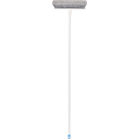 Balai brosse incliné, bleu et blanc (1/5)