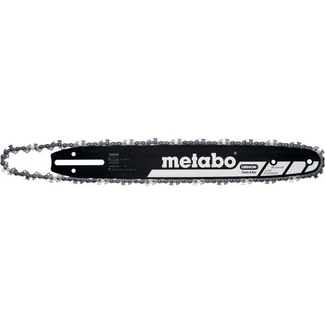 METABO Kit guide-chaîne Oregon 35cm + chaîne de tronçonneuse 35 cm (3/8 "LP / 1,1mm) (628421000)