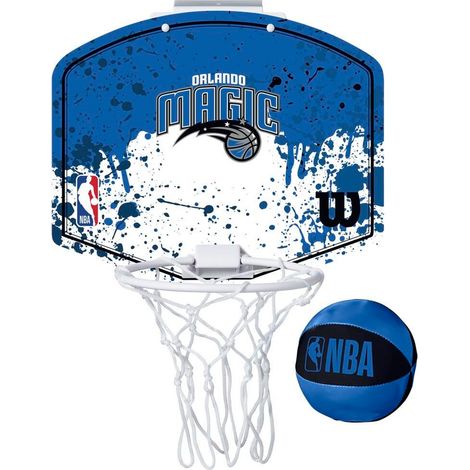 SET MINICANASTA WILSON NBA TEAM MINI HOOP MAGIC