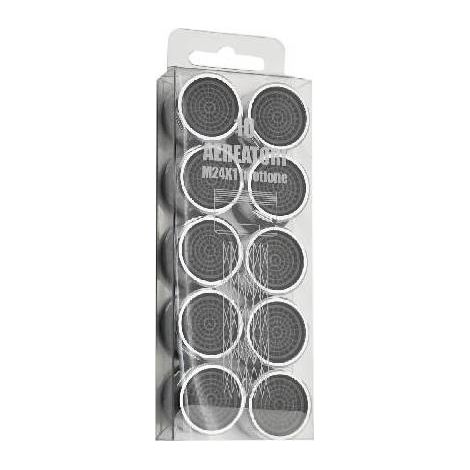 10 PZ AERATORI MASCHIO IN OTTONE PER RUBINETTI 24X1 Misura: mm 24 x 1