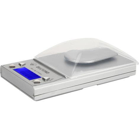 Balance électronique de précision 10 g pour bijoux, balance de poche pour l'or avec poids en milligrammes (livrée sans piles) (1/5)
