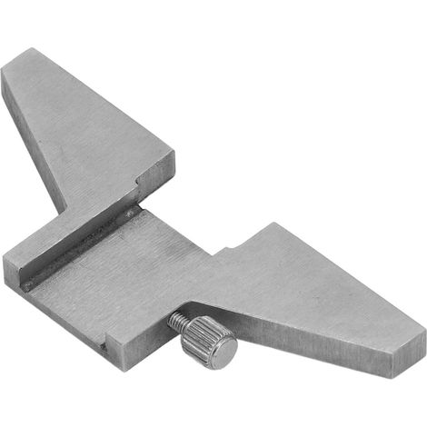Base de Support en Acier Inox Trempé pour Micromètre, Bouton Moleté et Haute Précision de Mesure (1/5)
