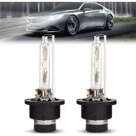 Ampoules Lampe de phare au xénon HID D2S de voiture, 35W 6000K 85V Décharge Gazeuse Lampe Voiture Luminosité Brillante(lot de 2) (1/4)