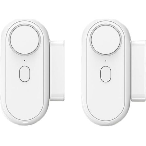 Lot de 2 alarmes de sécurité pour fenêtre et porte, capteur sans fil, alarme anti-cambrioleur, sécurité domestique, pour la maison, le garage