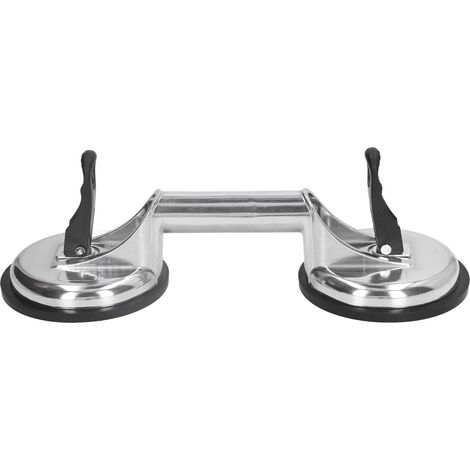 80 kg Hebewerkzeug mit Saugnapf aus Aluminium und Gummi für Glas, Fliesen, Spiegel, Granit und Heimwerkerprojekte (1/5)