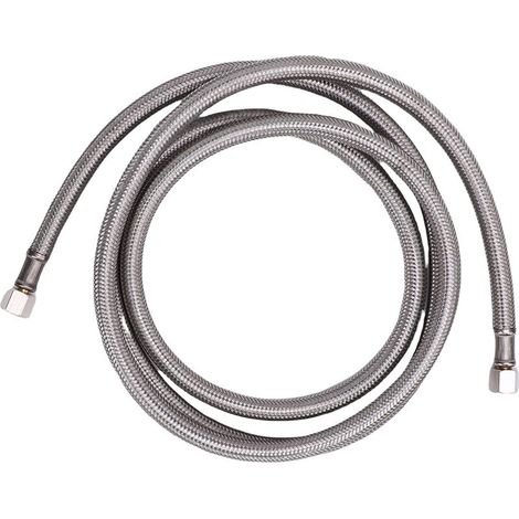 Flexible Hose for Ice Maker Stainless Steel 1/4 Inch woven for DIY Replacement (1/5)