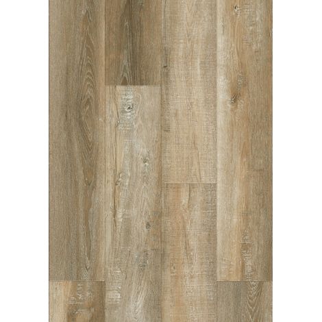 Mexen Cortland échantillon de panneaux vinyles 1240 x 182 mm SPC 6,5 mm, sous-couche IXPE 1,5 mm, 4 V-Fuge, Chêne - F1008-S (1/5)