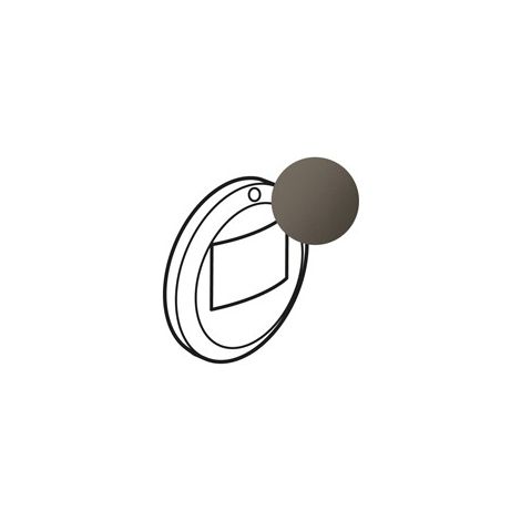 Enjoliveur gris graphite pour détecteur de mouvements et luminosité Celiane LEGRAND (1/2)