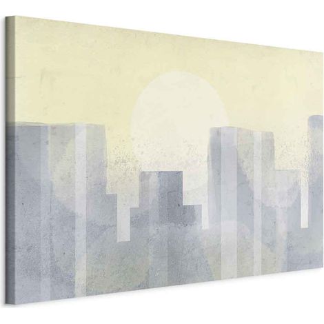Pintura - Ciudad moderna (1 parte) ancha - tercera variante (1/5)