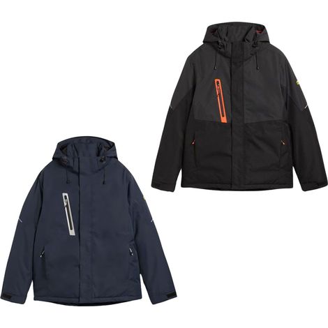 Diadora Utility Padded Jacket Hybrid Tactic Winddichte Jacke - M - Schwarze