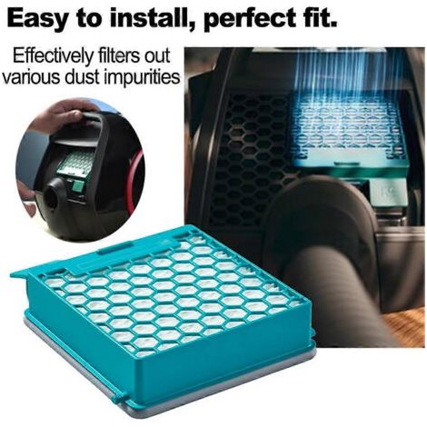 NALOOKAMIC Lot de 5 filtres pour aspirateur Miele Boost CX1 - Pièces détachées - Filtre AirClean SF-HY 60 pour poussières fines - Filtre hygiénique (1/4)