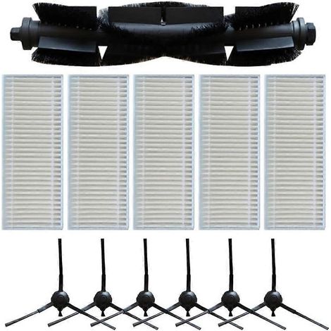 Kit d'accessoires pour aspirateur X-Plorer S135 S140+ RR91C5WH : brosse principale, brosses latérales, filtre et pièces de rechange. (1/5)