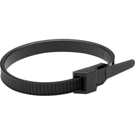 DEBFLEX - COLLIER AUTOBLOCANT 6X180 MM NOIR SACHET DE 10 - 709021
