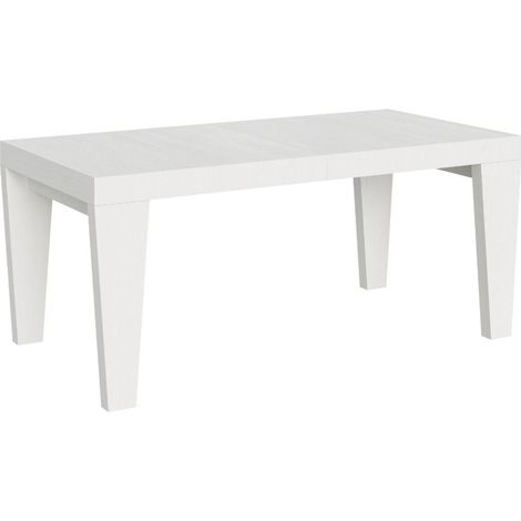 Table extensible 6 Ă 20 places blanche Kristo 180 Ă 440cm-Support 4 pieds (1/5)