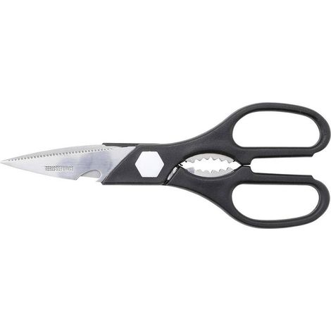 Ciseaux Multifonctions - 26,8 cm - Acier, Lame Tranchante - Précision et Polyvalence, Pro - D-Work