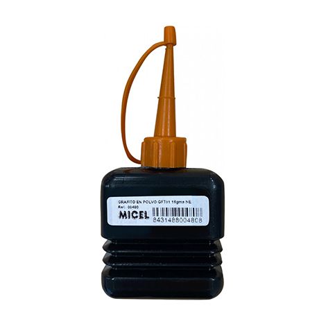 Lubrificante in polvere di grafite flacone 18gr gft01 00480 micella (1/3)