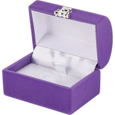 joyero, expositor de almacenamiento, estuche de franela suave, diseño elegante, para anillos y pendientes. (1/5)