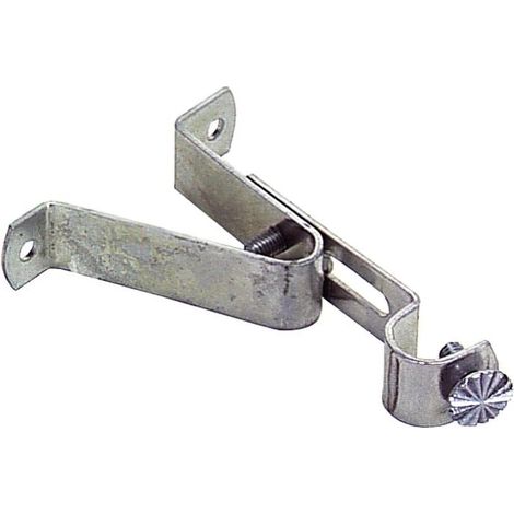 Soporte Barra 12 mm.Ø Cromo  Frontal Extensible