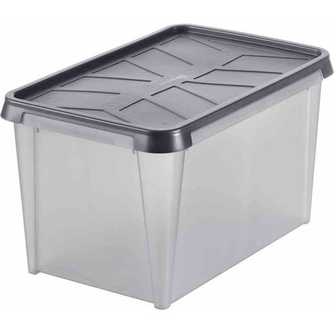 [GEBRAUCHT] B-Ware SmartStore Dry 45 Aufbewahrungsbox 60x40x35cm Box wasserdicht 50 l grau