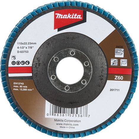 D-63753 Disco a lamelle 115 x 22,23 mm, Z60