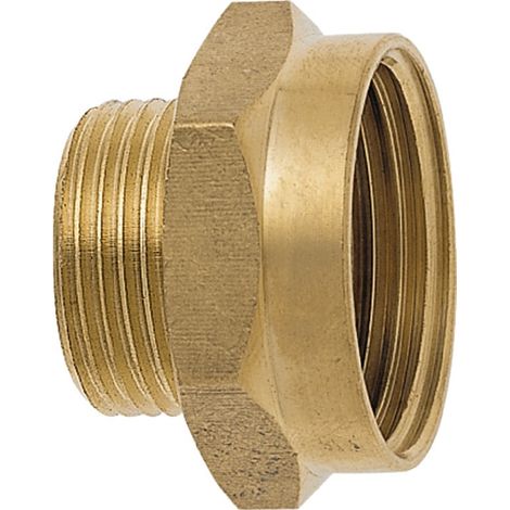 Raccord fileté GEKA laiton Filetage intérieur 1 filetage ext. 3/4 po. SB (1/2)