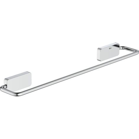 Toallero de lavabo de instalación con tornillería o adhesivo SONATA - ROCA Color: Cromado - Longitud: 408 mm