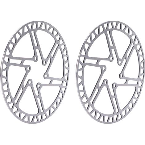 Disque de frein de vélo résistant à l'usure, 160 mm, pour VTT, avec plaquette de frein et vis. (1/5)