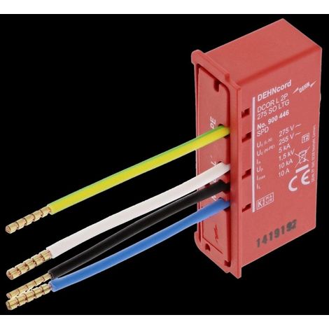 DEHN Überspannungsableiter Typ 2 DEHNcord, 2-p. DCOR L 2P 275 SO LTG (1/5)