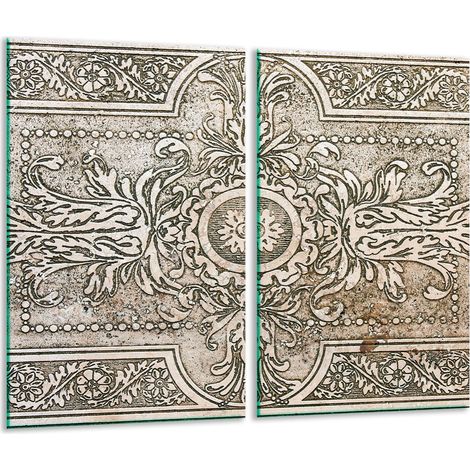 Tabla de cortar de vidrio, mosaico de 2 x 30 x 52 cm (1/5)