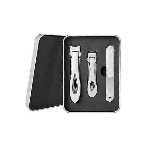 Coupe-ongles professionnels, coupe-ongles robustes pour grands orteils, coupe-ongles en acier inoxydable, design ergonomique avec long manche pour hommes et femmes