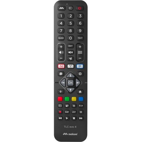 Télécommande Meliconi de remplacement EVO.4 Noir pour TV Philips (1/5)