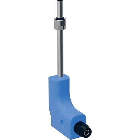 Geberit Metallrohr-Bogen PushFit d 16mm, 90G, m A.-Vsb z EK, Ms/Kupfer (1/5)