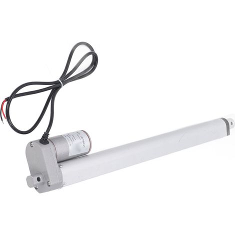 Actionneur linéaire électrique, course de 350 mm, poussée de 750 N, 12 V, pour machines et équipements, avec contrôleur et télécommande. (1/5)