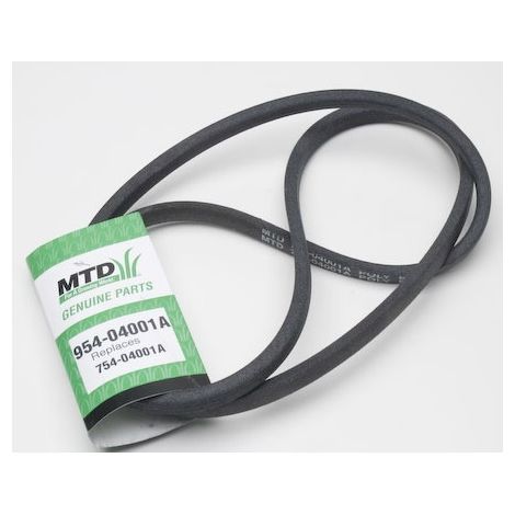 Courroie d'entraînement pour tracteurs de pelouse MTD 754-04001a