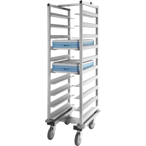 Chariot de Transport pour Plateaux Isothermes 10 à 20 Niveaux - Pujadas