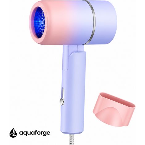 Sèche cheveux portable sans balais pliable ions négatifs (1/5)