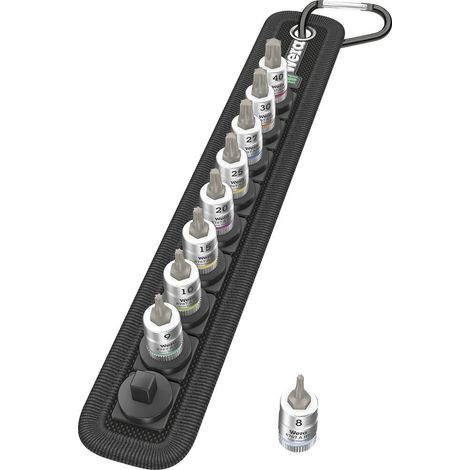 Wera 8767 A Kit inserti giravite a bussola 9 parti 05003882001
